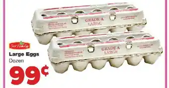 Family Fresh Market Our Family Large Eggs offer