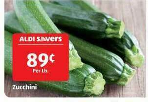 Aldi Zucchini offer