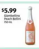 Aldi Giambellino Peach Bellini 750ml offer