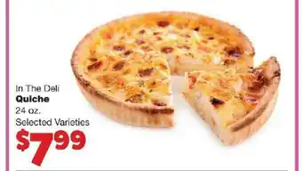 Family Fresh Market In The Deli Quiche offer