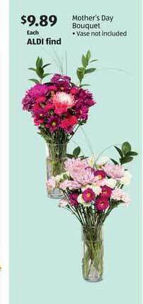 Aldi Mother's Day Bouquet offer