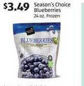 Aldi Season's Choice Blueberries offer
