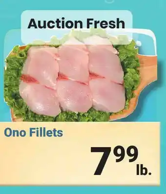 Times Supermarkets Auction Fresh Ono Fillets offer