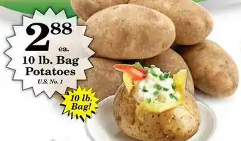 Harvest Foods 10 Lb. Bag Potatoes offer