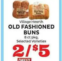 Village Hearth Old Fashioned Buns