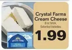 County Market Crystal Farms Cream Cheese offer