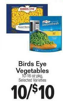 Birds Eye Vegetables