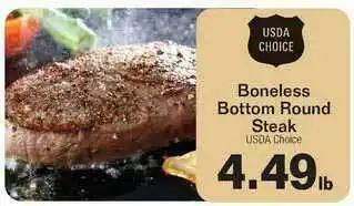 County Market Boneless Bottom Round Steak offer