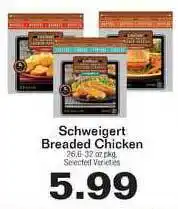 County Market Schweigert Breaded Chicken offer