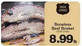 County Market Boneless Beef Brisket offer