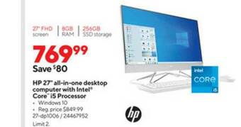 Staples HP 27 offer