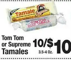 County Market Tom Tom Or Supreme Tamales offer