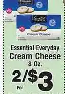 County Market Essential Everyday Cream Cheese offer