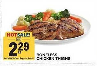 Food Lion Boneless Chicken Thighs offer