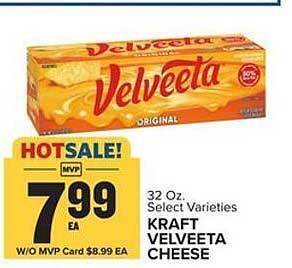 Food Lion Kraft Velveeta Cheese offer
