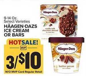 Food Lion Häagen-dazs Ice Cream Or Bars offer