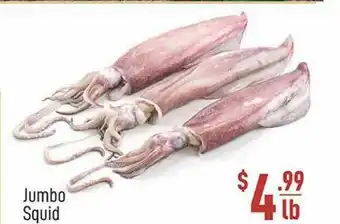 Seafood City Jumbo Squid offer