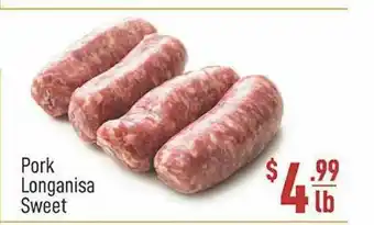 Seafood City Pork Longanisa Sweet offer