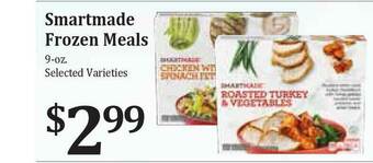 Rosauers Smartmade Frozen Meals offer