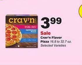 Stater Bros Crav'n Flavor Pizza offer