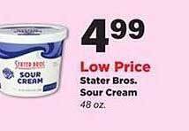 Stater Bros Stater Bros Sour Cream offer