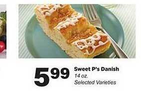 Stater Bros Sweet P's Danish offer