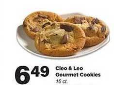 Stater Bros Cleo & Leo Gourmet Cookies offer