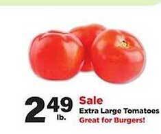Stater Bros Extra Large Tomatoes offer
