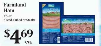 Rosauers Farmland Ham offer