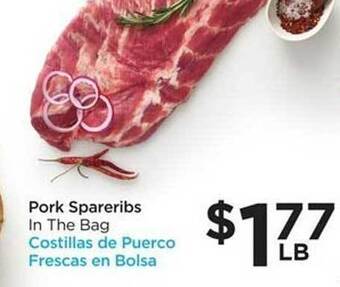 Food 4 Less Pork Spareribs offer