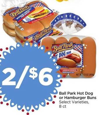 Food 4 Less Ball Park Hot Dog Or Hamburger Buns offer
