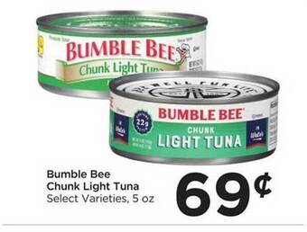 Food 4 Less Bumble Bee Chunk Light Tuna offer