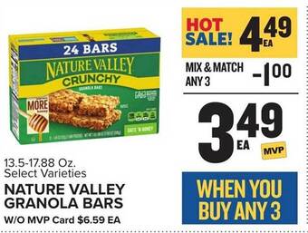 Food Lion Nature Valley Granola Bars offer