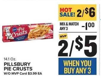 Food Lion Pillsbury Pie Crusts offer