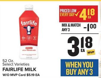 Food Lion Fairlife Milk offer