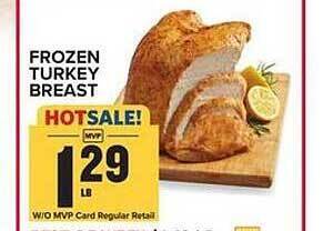 Food Lion Frozen Turkey Breast offer