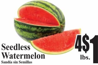 Baja Ranch Seedless Watermelon offer