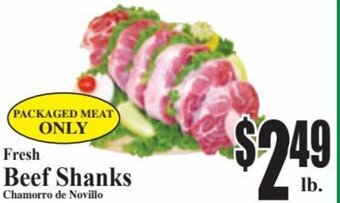 Baja Ranch Beef Shanks offer