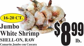 Baja Ranch Jumbo White Shrimp offer