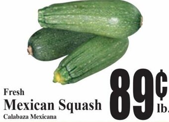 Baja Ranch Mexican Squash offer