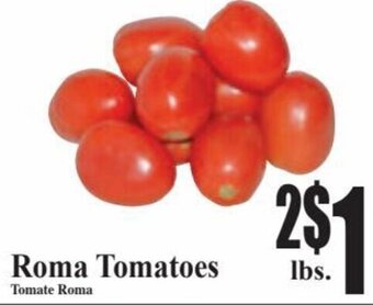 Baja Ranch Roma Tomatoes offer