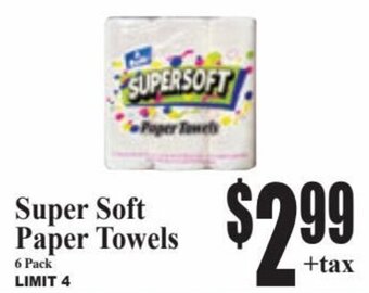 Baja Ranch Super Soft Paper Towels offer