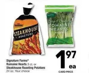 Randalls Signature Farms Romaine Hearts Steakhouse Roasting Potatoes offer