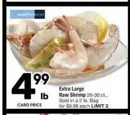 Randalls Extra Large Raw Shrimp offer