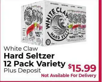 Roche Bros White Claw Hard Seltzer 12 Pack Variety offer