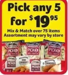 Harveys Supermarkets Mix & Match offer