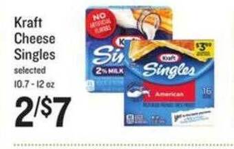 Lowes Foods Kraft Cheese Singles offer