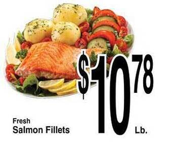 Superior Grocers Fresh Salmon Fillets offer
