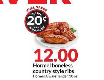 Hy-Vee Hormel Boneless Country Style Ribs offer