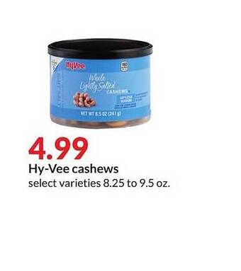 Hy-Vee Hy-Vee Cashews offer